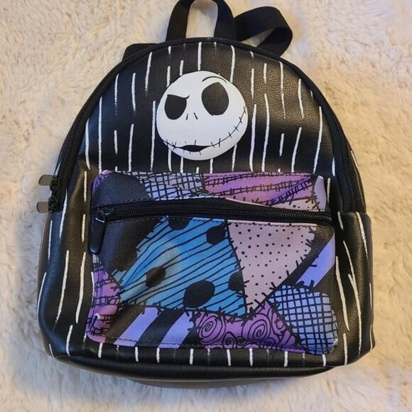 Disney's nightmare before Christmas Jack skellington backpack purse - Picture 1 of 7